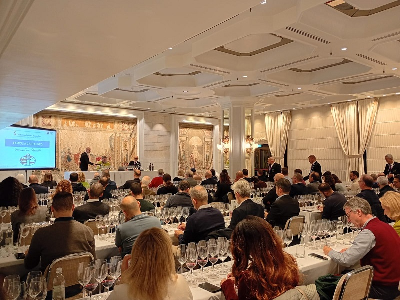 Gli ospiti in sala - Terrazza Monte Mario