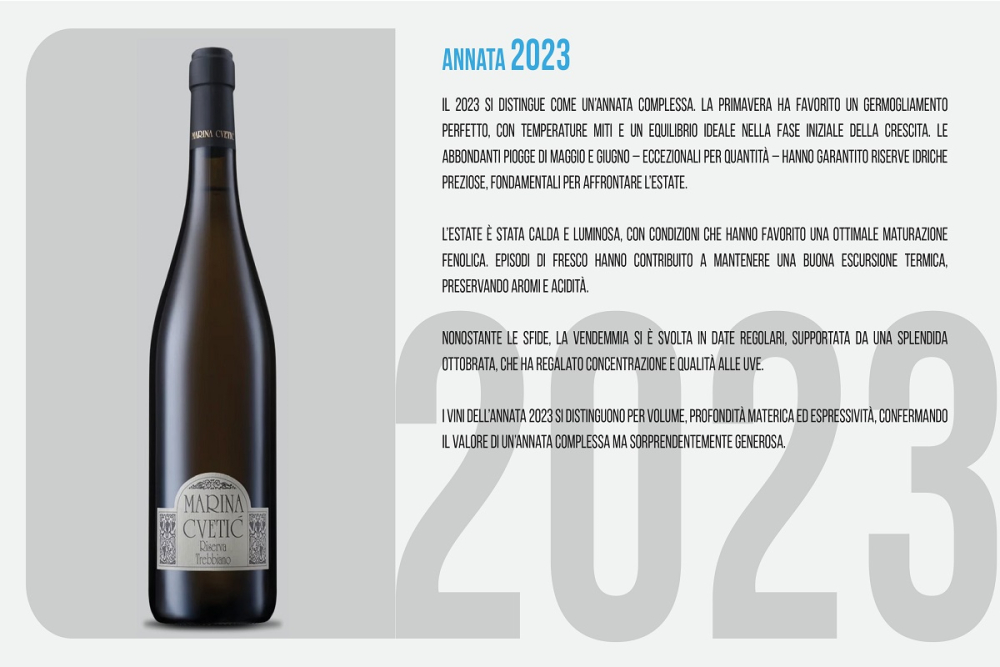 Annata 2023 - Trebbiano Marina Cvetic