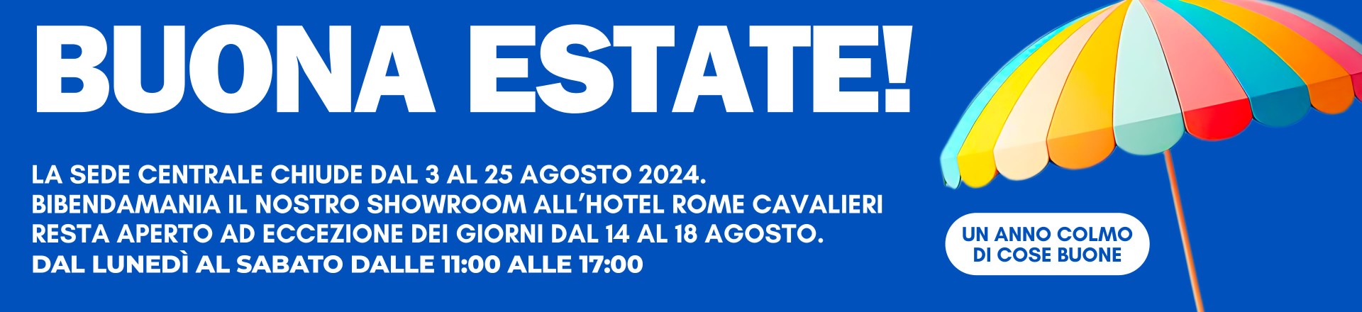 Un anno colmo di buone cose Un anno colmo di buone cose