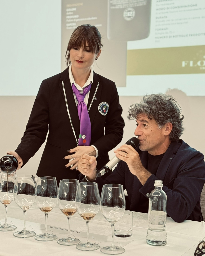 L'enologo Tommaso Maggio