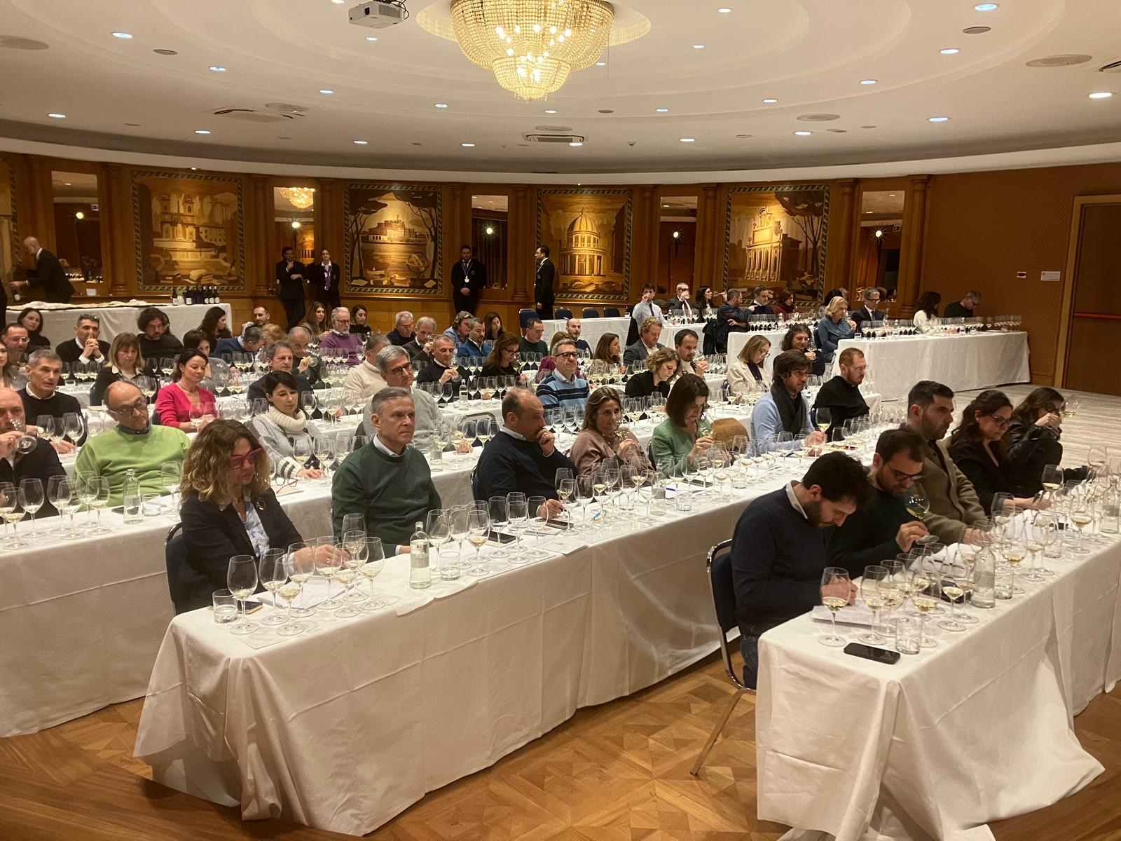 Panoramica della sala di degustazione